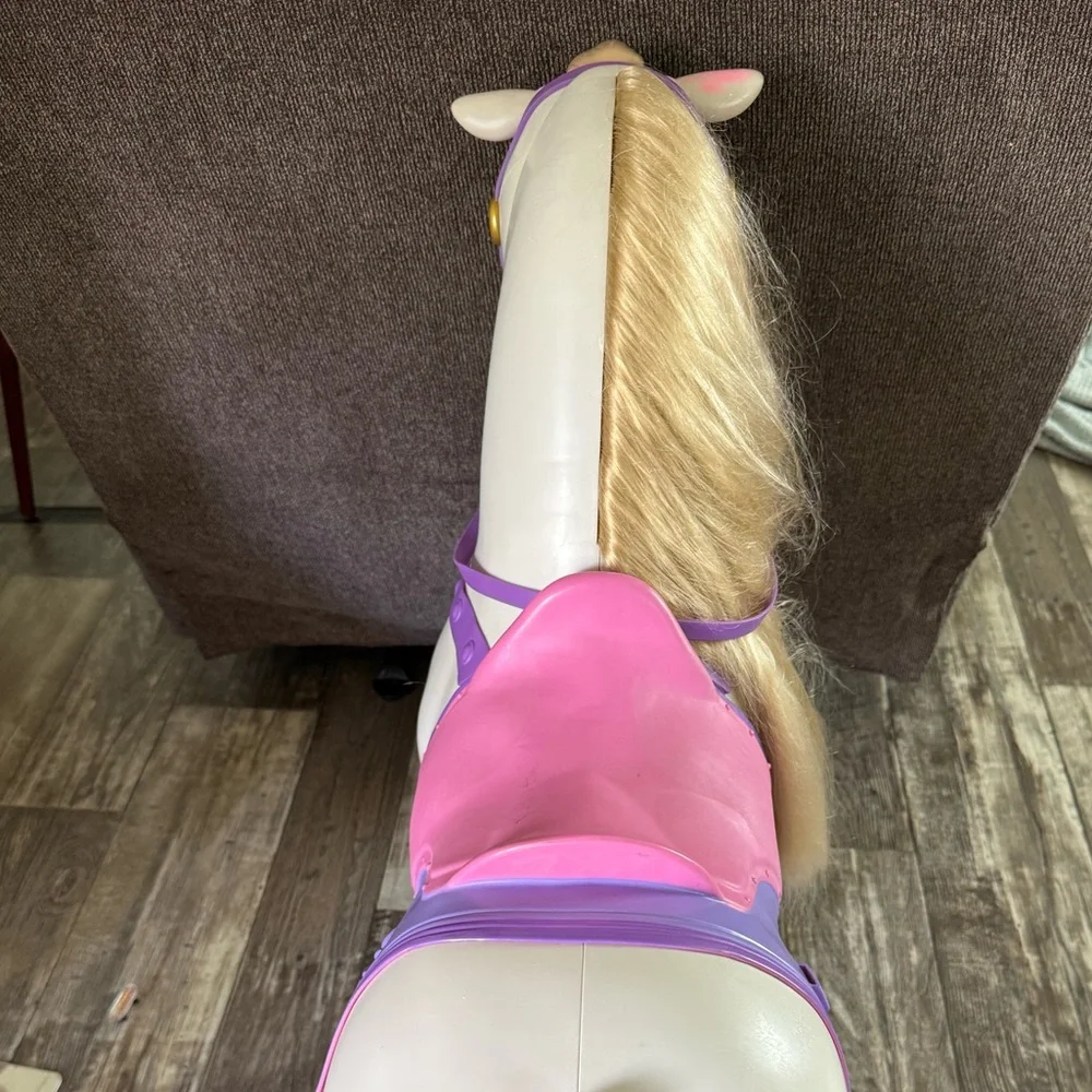 Disney Princess Playdate Maximus Horse Ride On My Size Pony 32